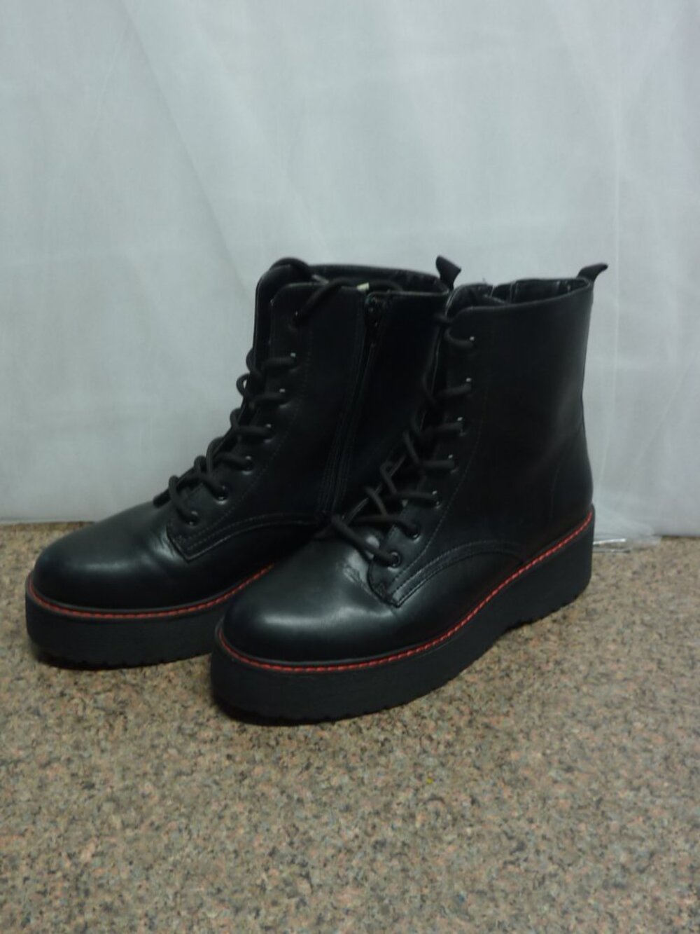 Cool Planet by Steve Madden Platform Lace-Up Ankle Boots Size 10M